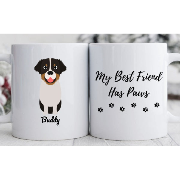 One Dog - Sitting Pets - My Best Friend Has Paws Mug