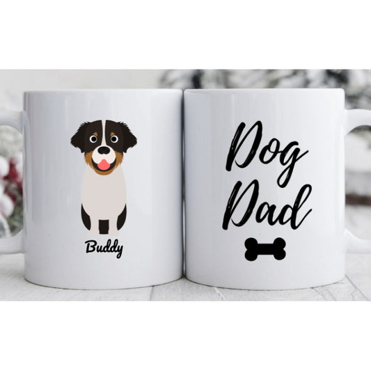 One Dog - Sitting Pets - Dog Dad Mug
