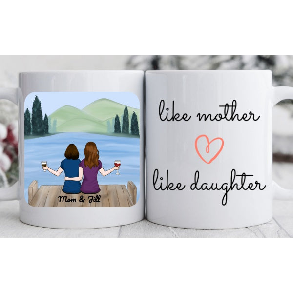 Mom & Daughter - Mountains - Like Mother Like Daughter