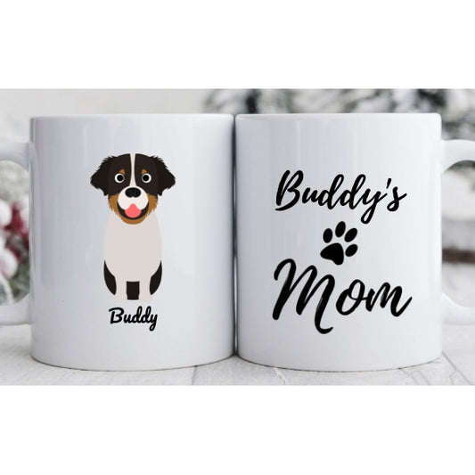 One Dog - Sitting Pets - Pet's Mom Mug