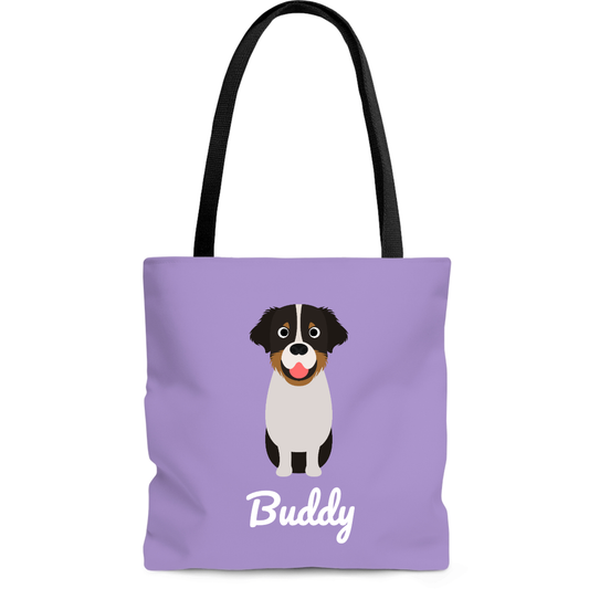 Personalized Dog Lover Tote Bag