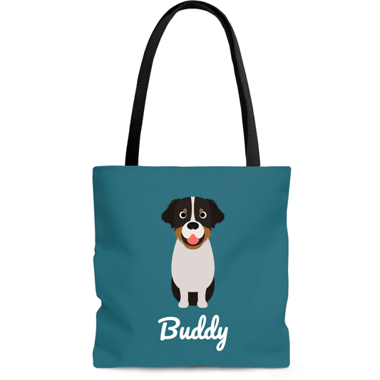 Personalized Dog Lover Tote Bag